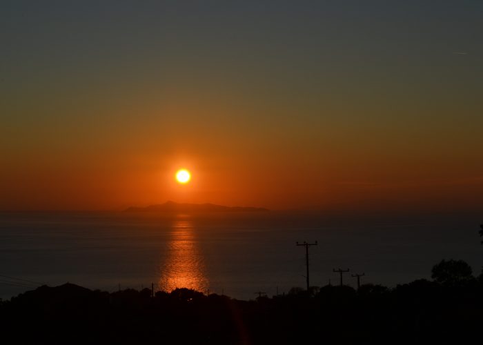 Sunset in Kea